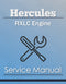 Hercules RXLC Engine - Service Manual Cover