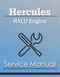 Hercules RXLD Engine - Service Manual Cover