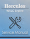 Hercules WXLC Engine - Service Manual Cover