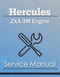 Hercules ZXA-3M Engine - Service Manual Cover