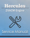 Hercules ZXACM Engine - Service Manual Cover