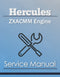 Hercules ZXACMM Engine - Service Manual Cover
