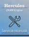Hercules ZXAM Engine - Service Manual Cover