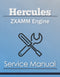 Hercules ZXAMM Engine - Service Manual Cover