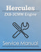 Hercules ZXB-3CMM Engine - Service Manual Cover