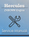 Hercules ZXBCMM Engine - Service Manual Cover