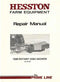 Hesston 1030 Rotary Disc Mower - Service Manual