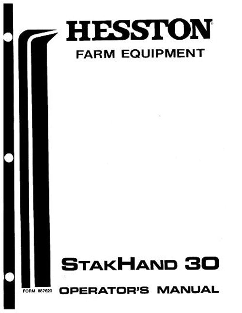 Hesston 30 StackHand Manual