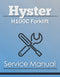 Hyster H100C Forklift - Service Manual Cover