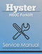 Hyster H60C Forklift - Service Manual Cover