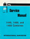 International 1440, 1460, 1480 Combines - COMPLETE Service Manual