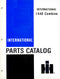 International 1440 Combine - Parts Catalog