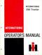 International 284 Tractor Manual