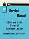International 3200 and 3300 Series B Compact Loader - Service Manual