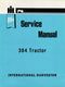 International 384 Tractor - Service Manual
