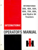 International 385, 484, 584, 684, 784, 884, and Hydro 84 Tractors Manual