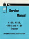 International 4100, 4156, 4166 and 4186 Tractor - Service Manual
