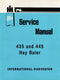 International 435 and 445 Hay Baler - Service Manual