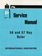 International 56 and 57 Hay Baler - Service Manual