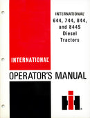 International 644, 744, 844, and 844S Diesel Tractors Manual