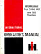 International Cub Cadet 682 and 782 Tractors Manual