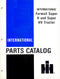 International Farmall Super H and Super HV Tractor - Parts Catalog