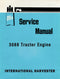 International Harvester 3088 Tractor Engine - Service Manual Cover