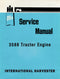 International Harvester 3588 Tractor Engine - Service Manual Cover