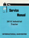 International Harvester 3616 Industrial Tractor - Service Manual Cover