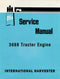 International Harvester 3688 Tractor Engine - Service Manual Cover