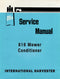 International Harvester 816 Mower Conditioner - Service Manual Cover