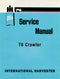 International Harvester T6 Crawler - Service Manual Cover