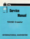 International Harvester TD25B Crawler - Service Manual Cover