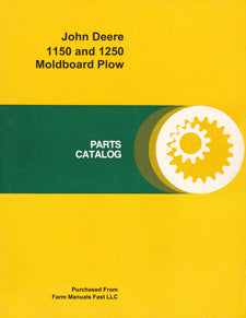 John Deere 1150 and 1250 Moldboard Plow - Parts Catalog