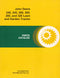 John Deere 240, 245, 260, 265, 285, and 320 Lawn and Garden Tractor - Parts Catalog