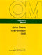 John Deere 184 Fertilizer Unit Manual Cover