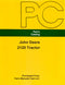 John Deere 2120 Tractor - Parts Catalog Cover