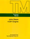 John Deere 4-201 Engine - Service Manual Cover