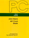 John Deere 401 Front Blade - Parts Catalog Cover