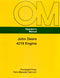 John Deere 4219 Engine Manual Cover