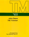 John Deere 70E Trimmer - Service Manual Cover