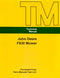 John Deere F930 Mower - Service Manual Cover