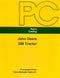 John Deere GM Tractor - Parts Catalog Cover