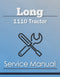 Long 1110 Tractor - Service Manual Cover