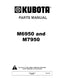 Kubota M6950 and M7950 Tractor - Parts Catalog