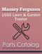 Massey Ferguson 1655 Lawn & Garden Tractor - Parts Catalog Cover