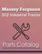 Massey Ferguson 302 Industrial Tractor - Parts Catalog Cover