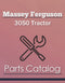 Massey Ferguson 3050 Tractor - Parts Catalog Cover
