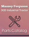 Massey Ferguson 30D Industrial Tractor - Parts Catalog Cover