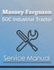Massey Ferguson 50C Industrial Tractor - Service Manual Cover